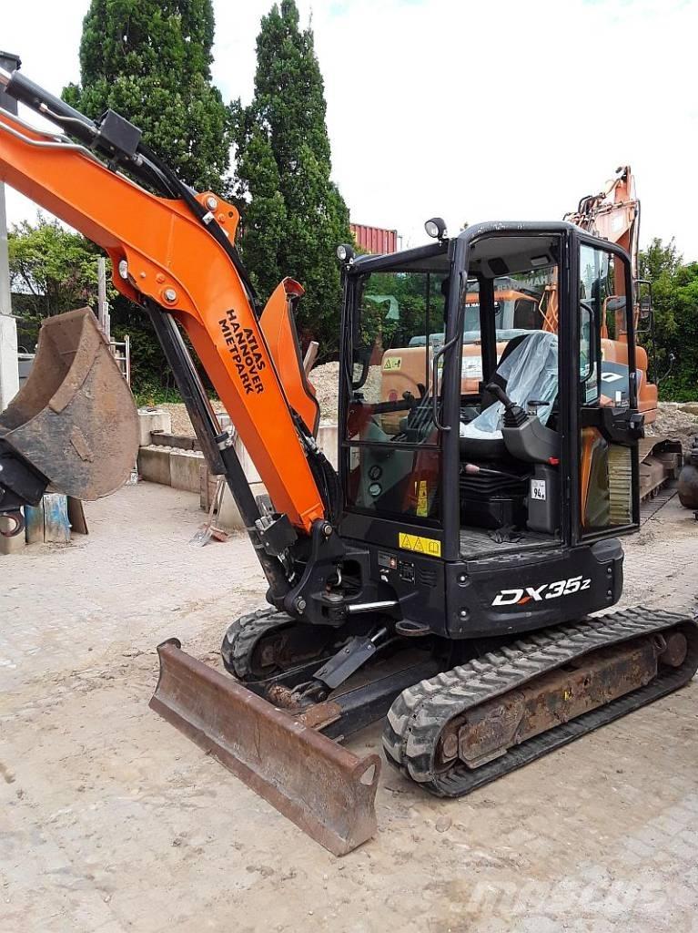 Doosan DX 35 Z Mini pelle < 7t
