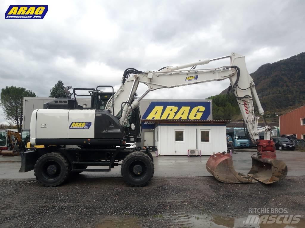 Hitachi ZX 140 W-6 Pelle sur pneus