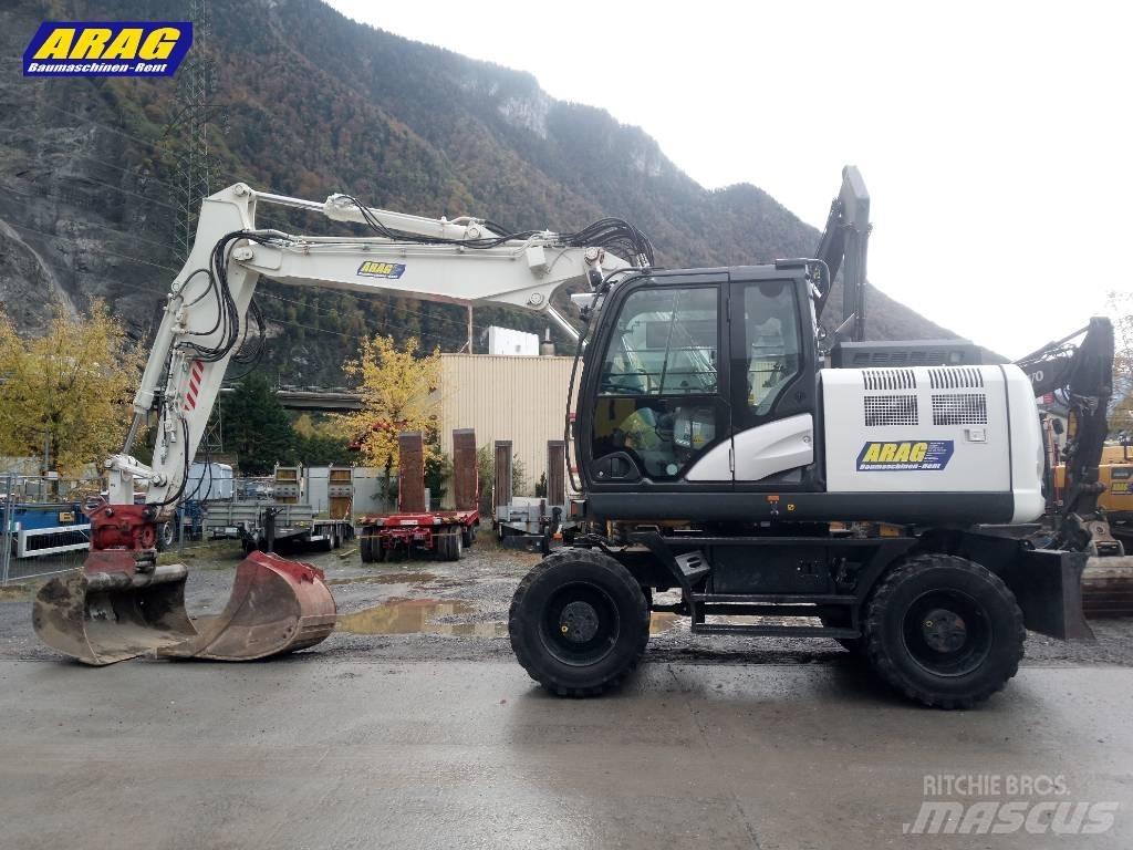 Hitachi ZX 140 W-6 Pelle sur pneus