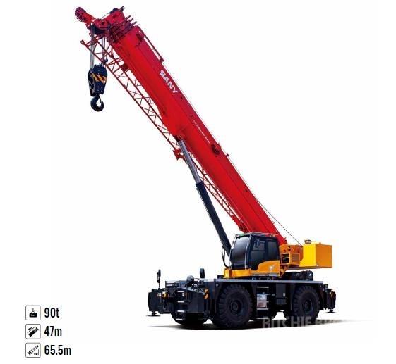 Sany SRE900 / 90 tons Grues tout terrain