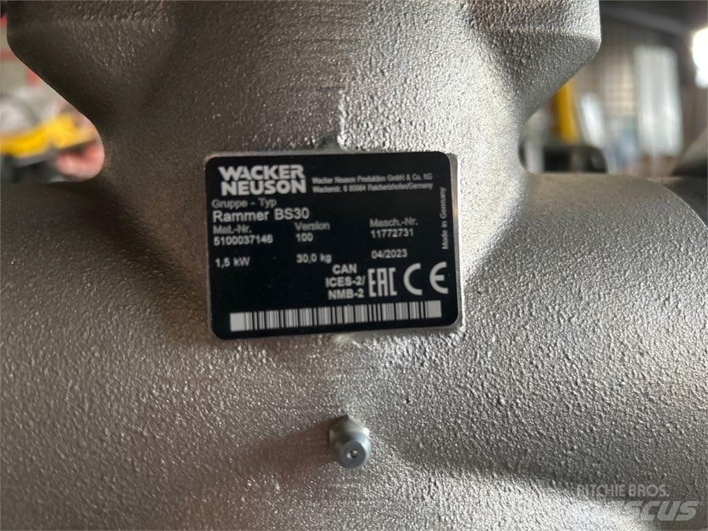 Wacker Neuson BS30 Compacteurs