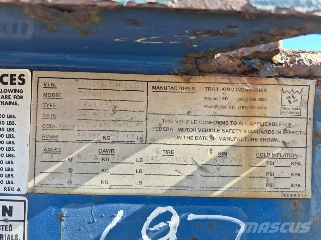 Trail King TK80HT Autre remorque