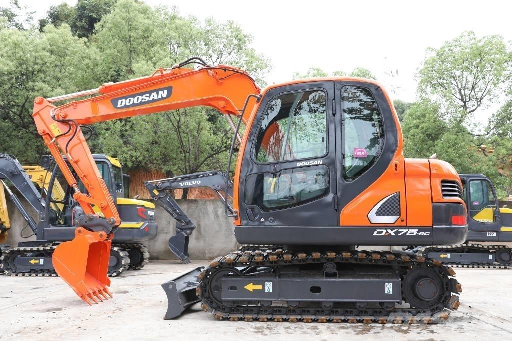 Doosan DX 75-9 C Mini pelle < 7t