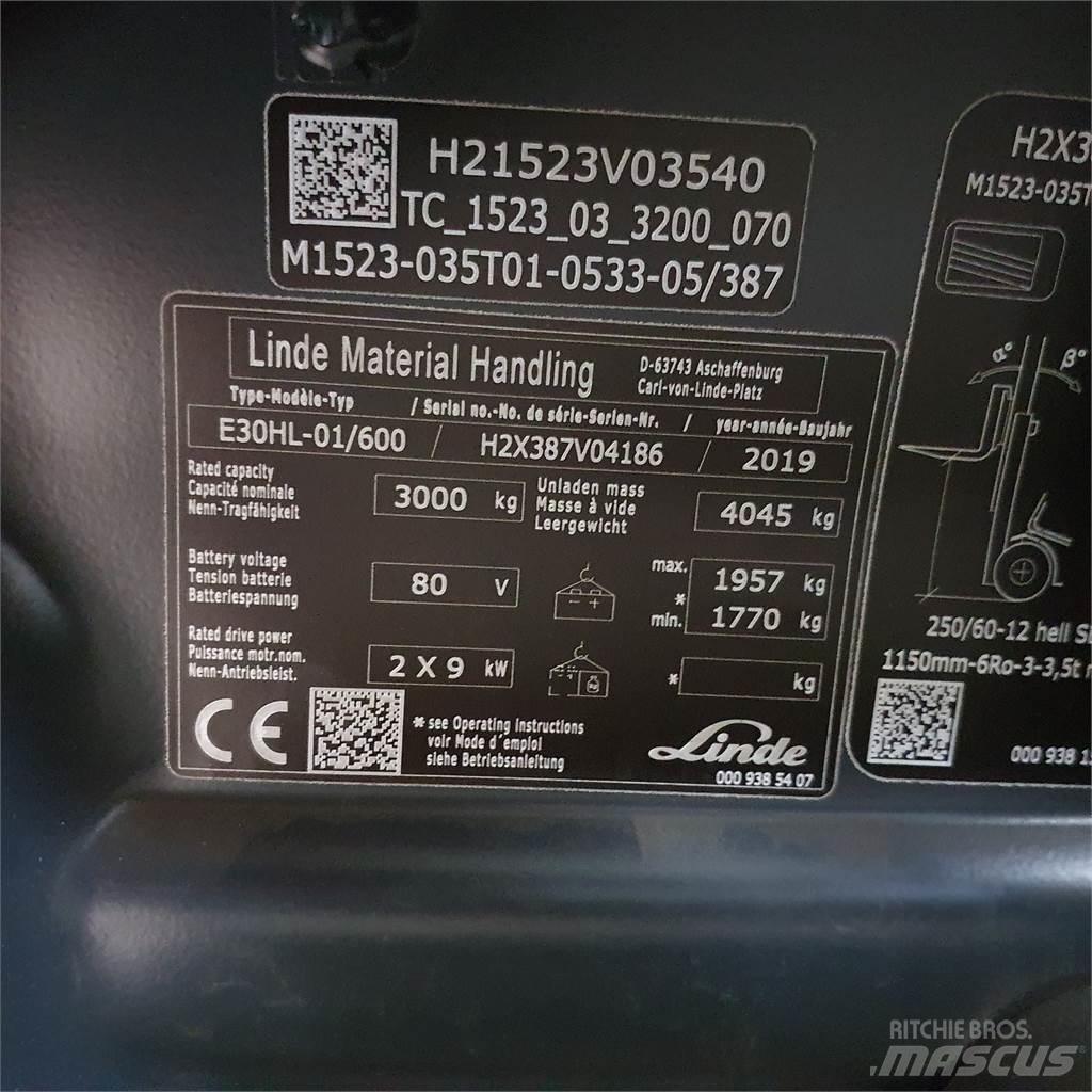 Linde #N/A Chariots élévateurs électriques