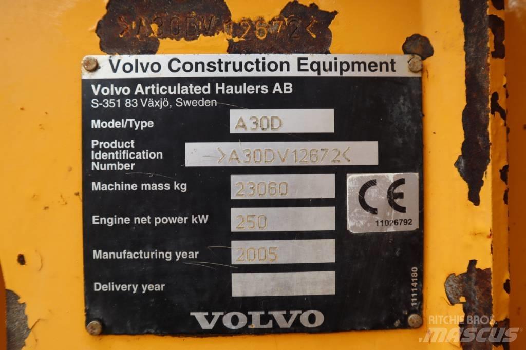 Volvo A30D Tombereau articulé