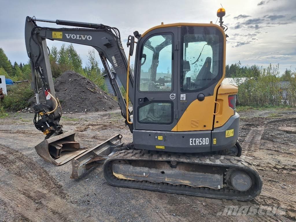 Volvo ECR 58 D Mini pelle < 7t