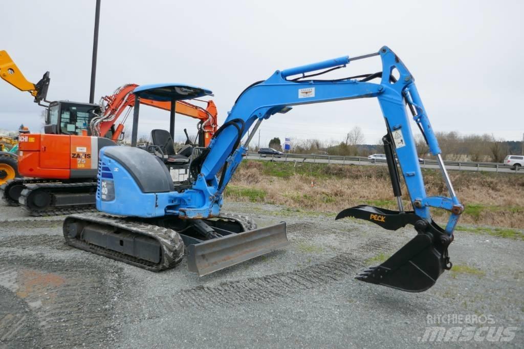 Komatsu PC 40 MR-3 Mini pelle < 7t