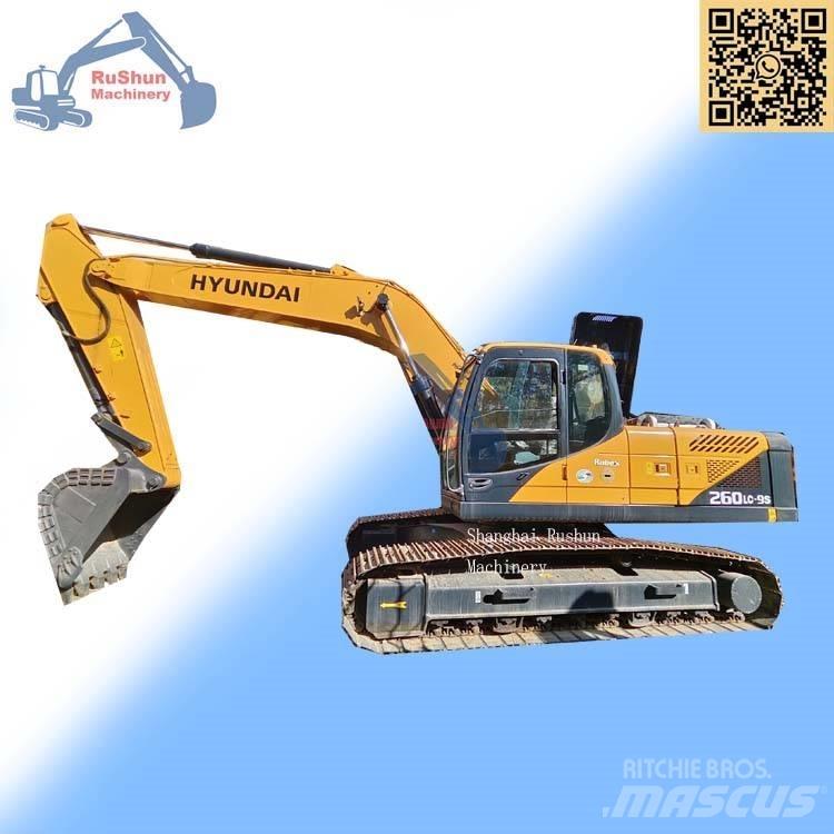 Hyundai 260 LC Pelle sur chenilles