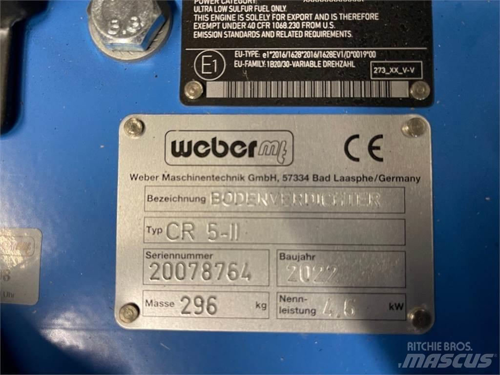 Weber CR5-II Plaque vibrante