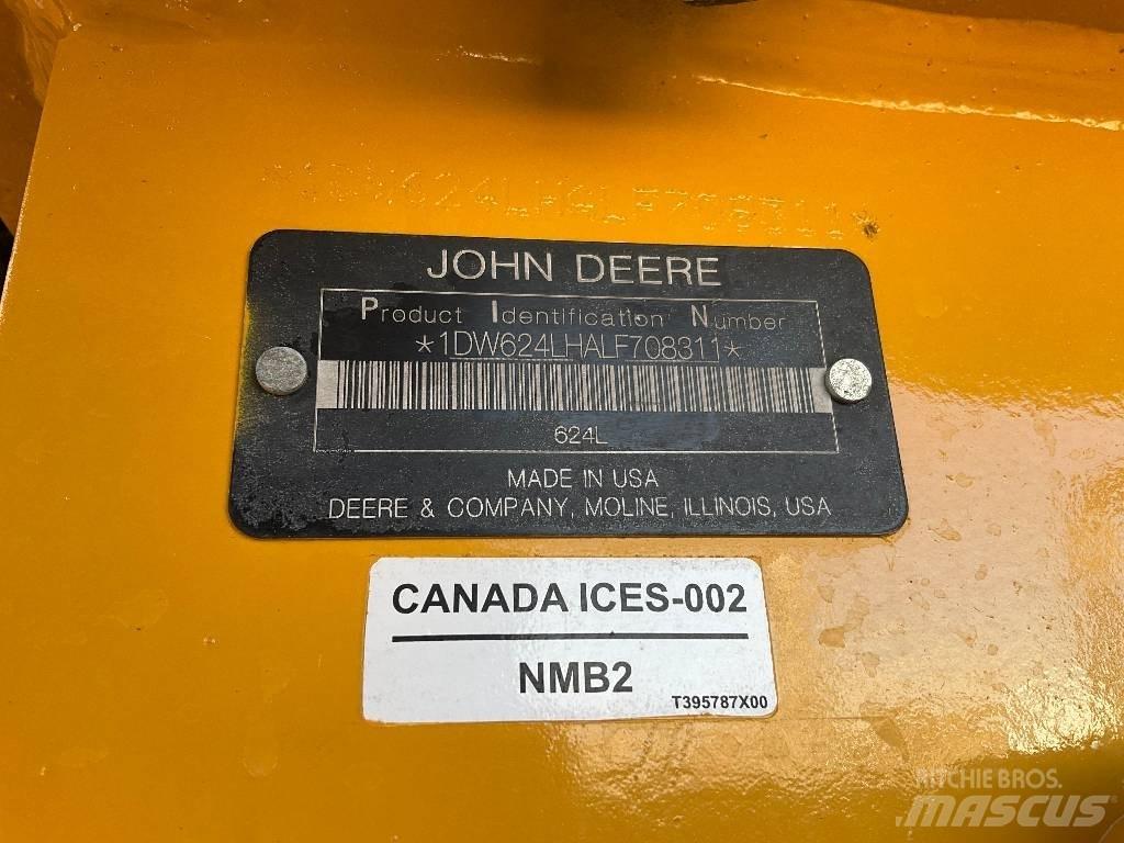 John Deere 624L Chargeuse sur pneus