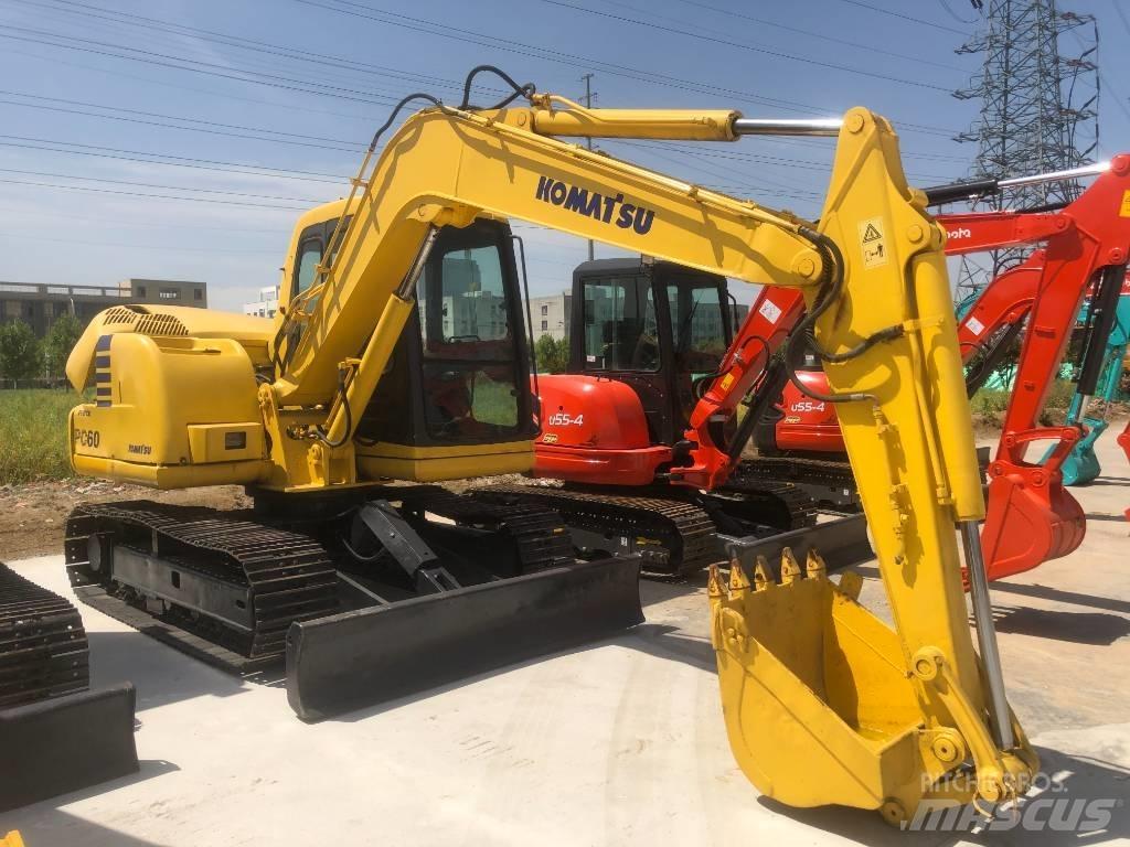Komatsu PC 60 Pelle sur chenilles