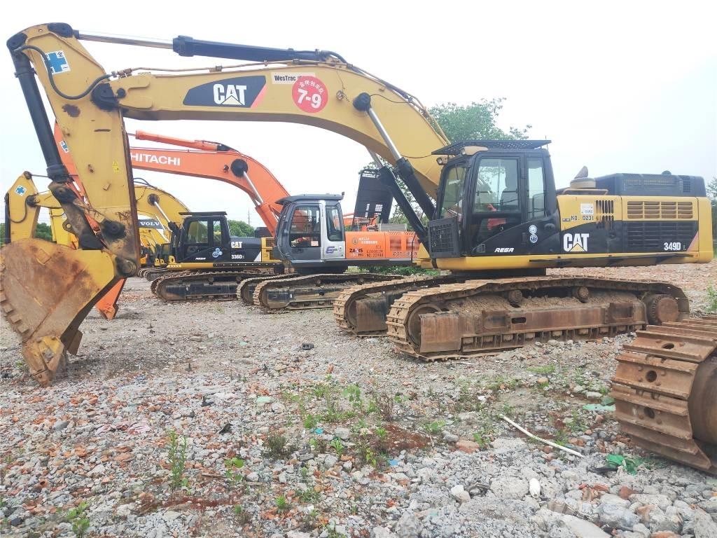 CAT 349DL Pelle sur chenilles
