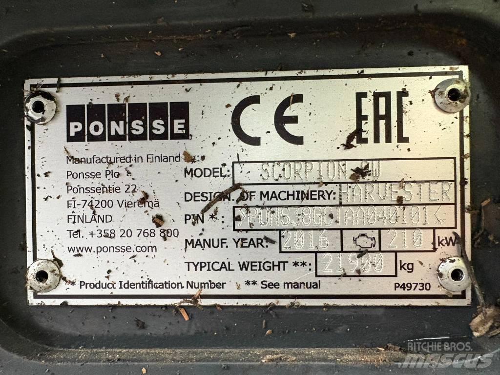 Ponsse Scorpion Abatteuse