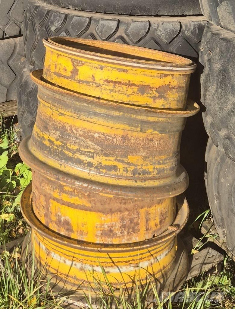 JCB 436 Pneus, roues et jantes
