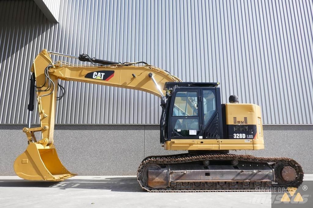 CAT 328D LCR Pelle sur chenilles