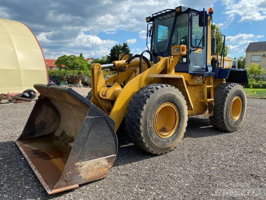 Komatsu WA 250 PT-1H Chargeur frontal, fourche