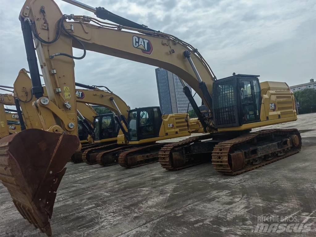 CAT 2020 CAT 349 Pelle sur pneus
