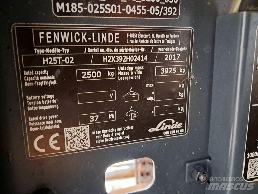 Linde H25T-02 Chariots GPL