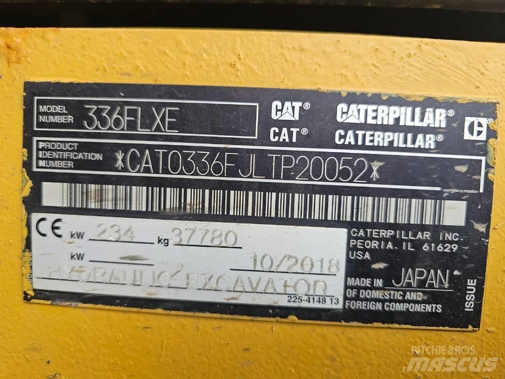 CAT 336 F L Pelle sur chenilles