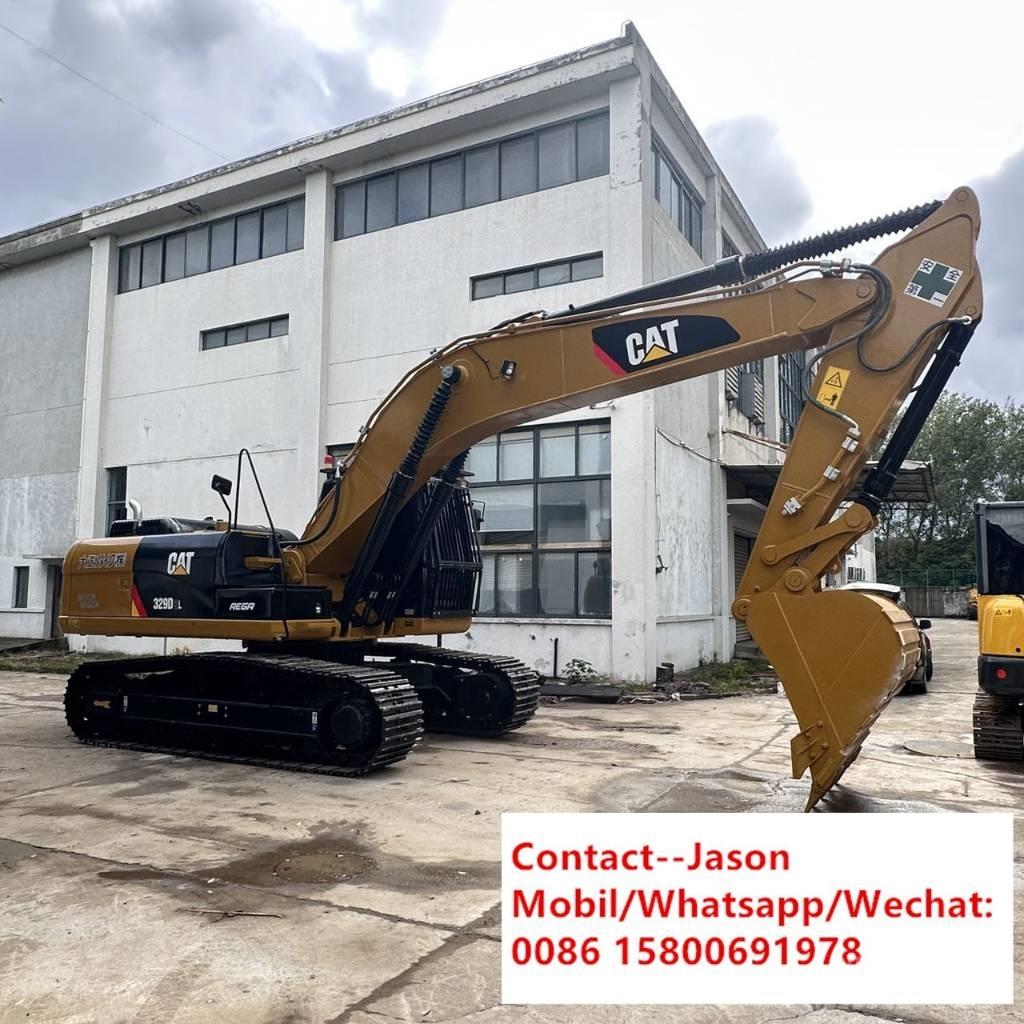 CAT 329D2L Pelle sur chenilles
