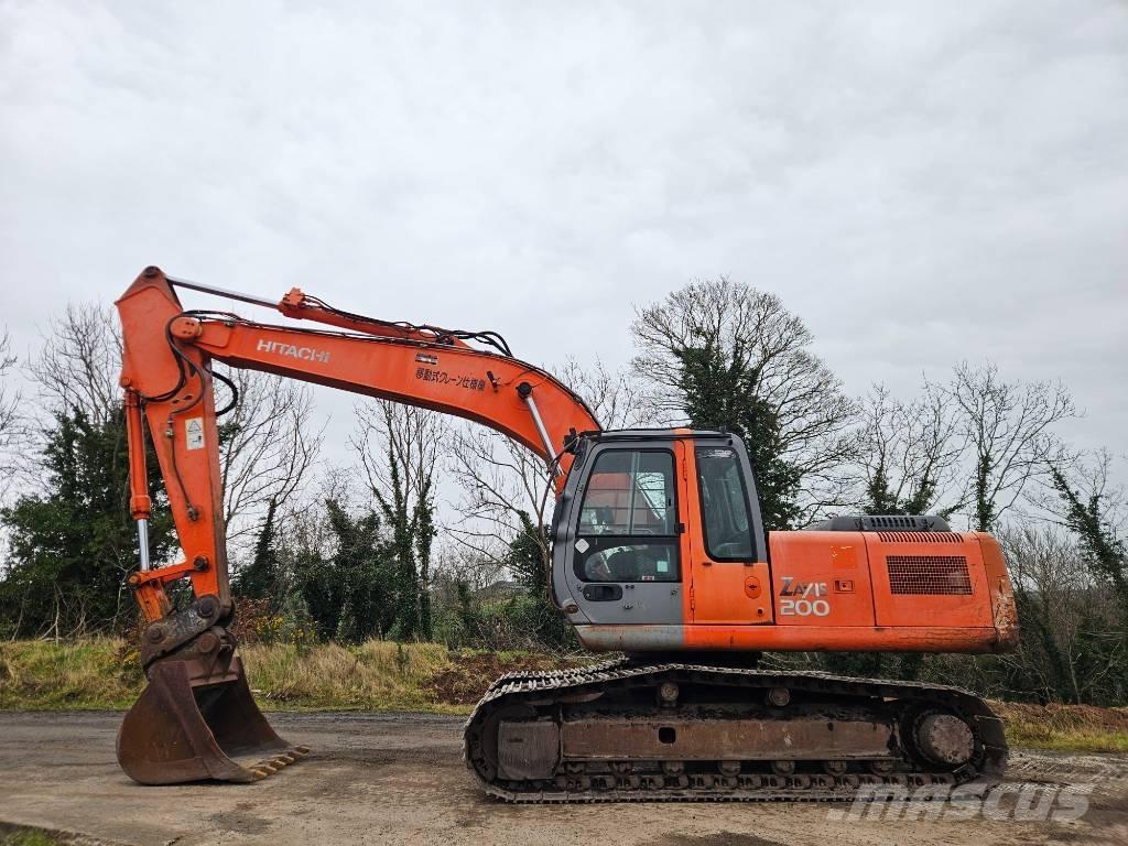 Hitachi ZX 200 LC Pelle sur chenilles