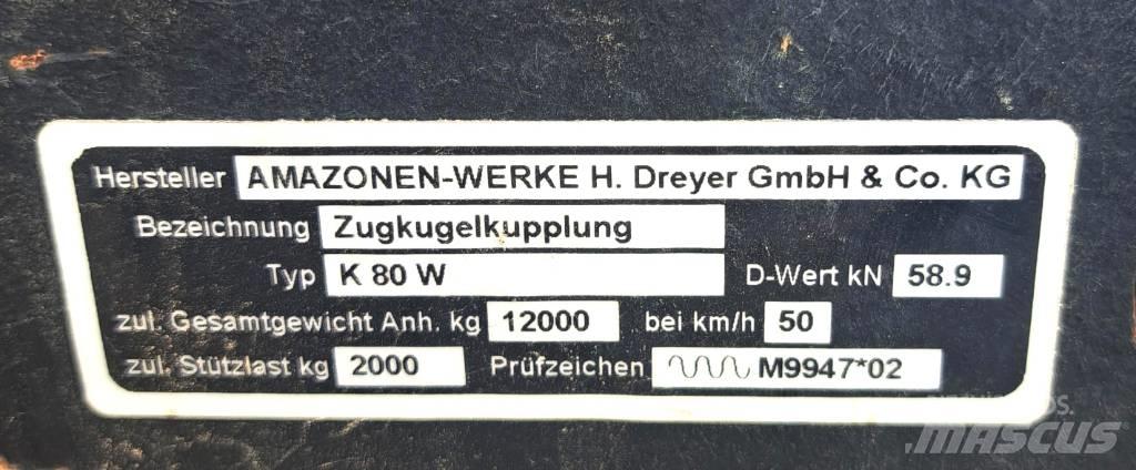 Amazone ZGB 8200 Semoir à engrais