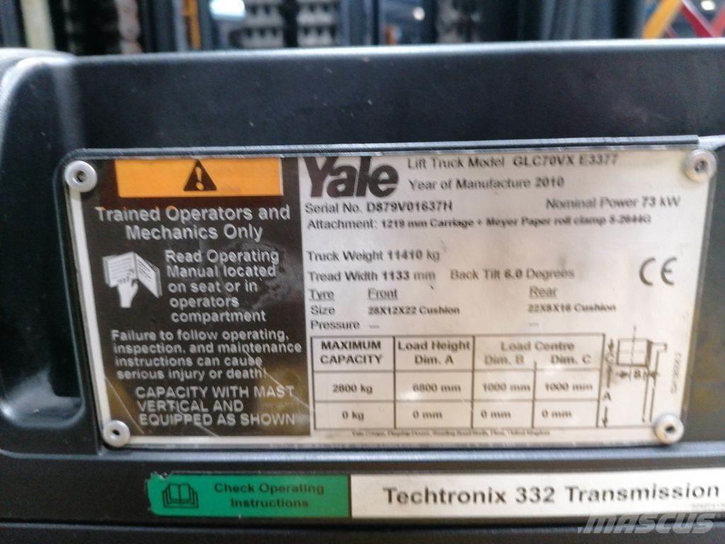 Yale VX70 Chariots GPL