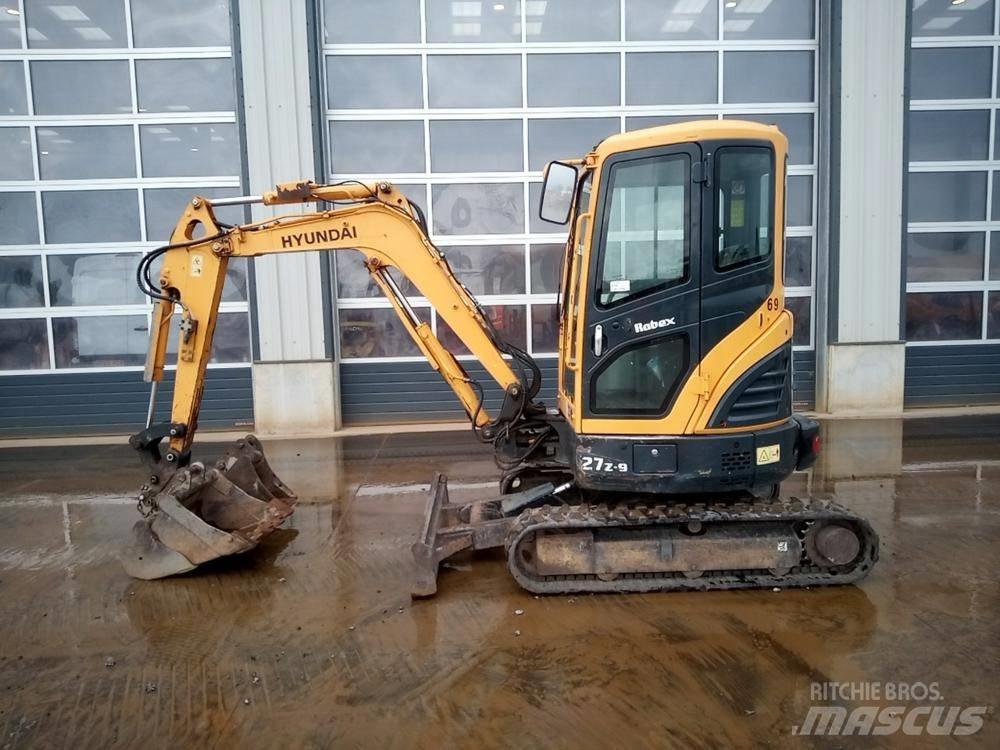 Hyundai Robex 27Z-9 Mini pelle < 7t