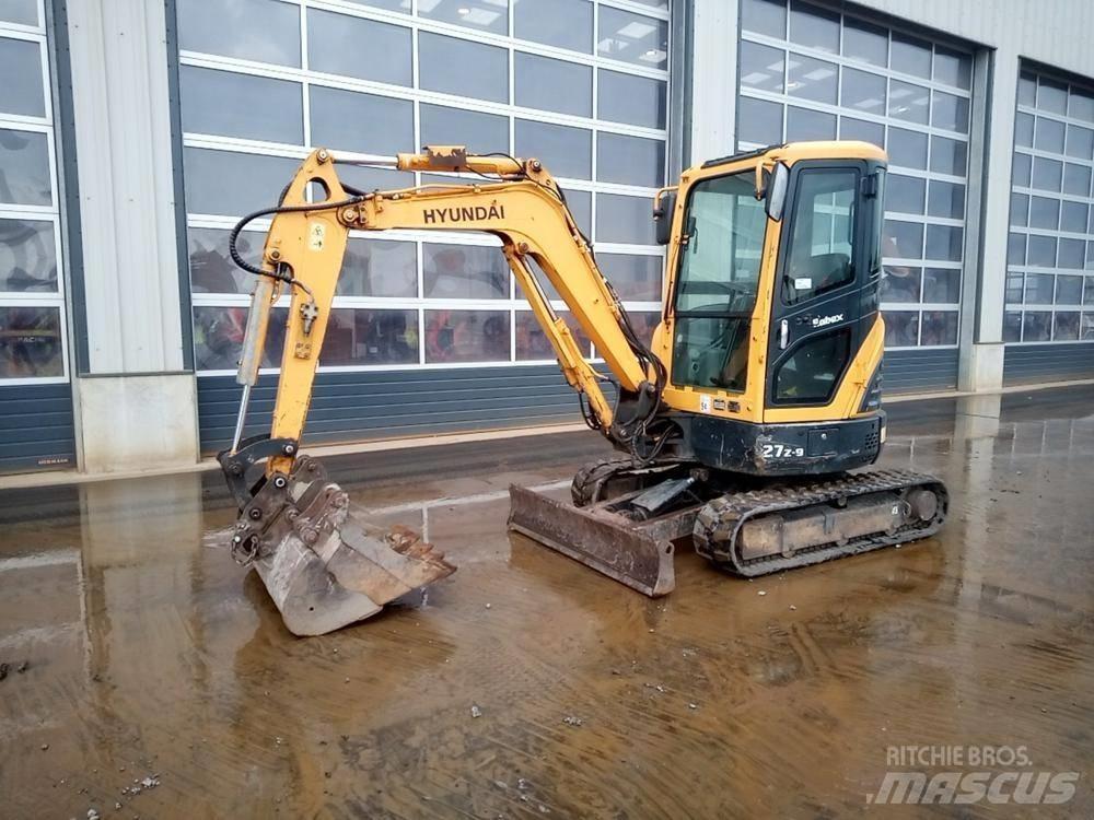 Hyundai Robex 27Z-9 Mini pelle < 7t