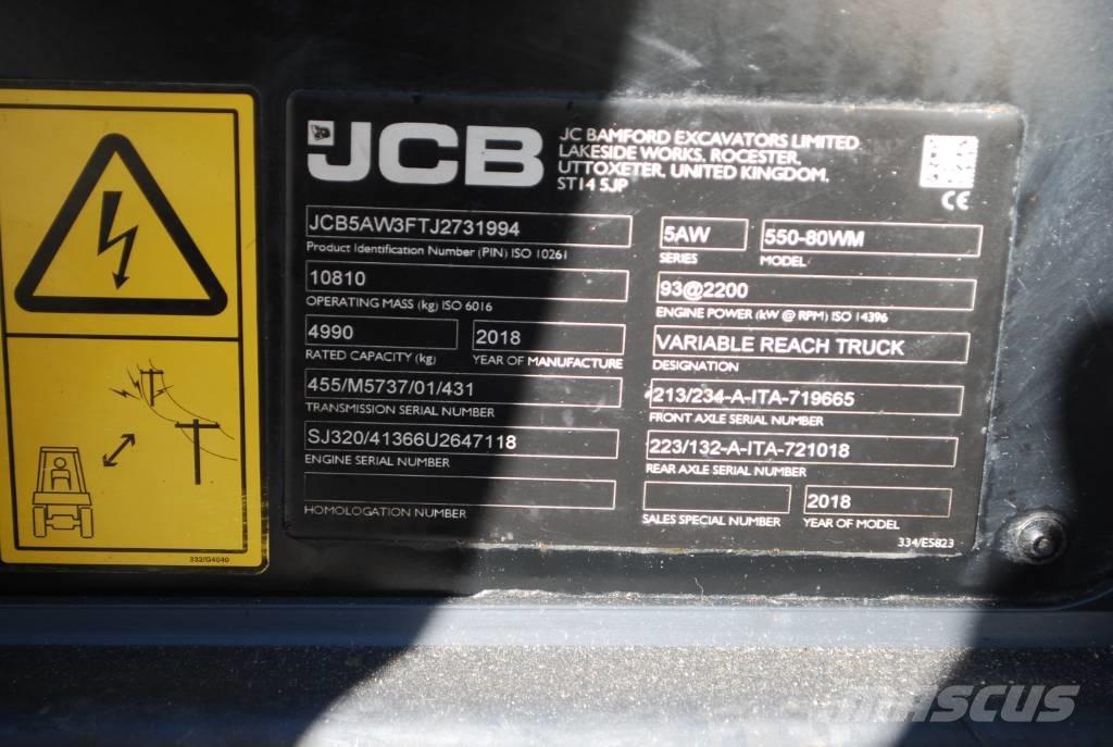 JCB 550-80 Chariot télescopique