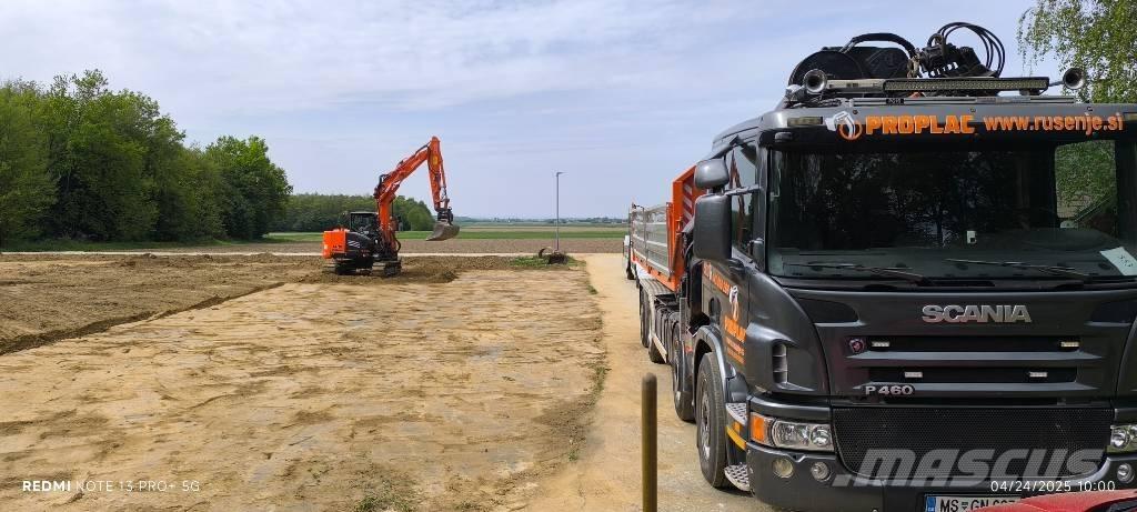 Scania P 460 Chariots à câble démontable