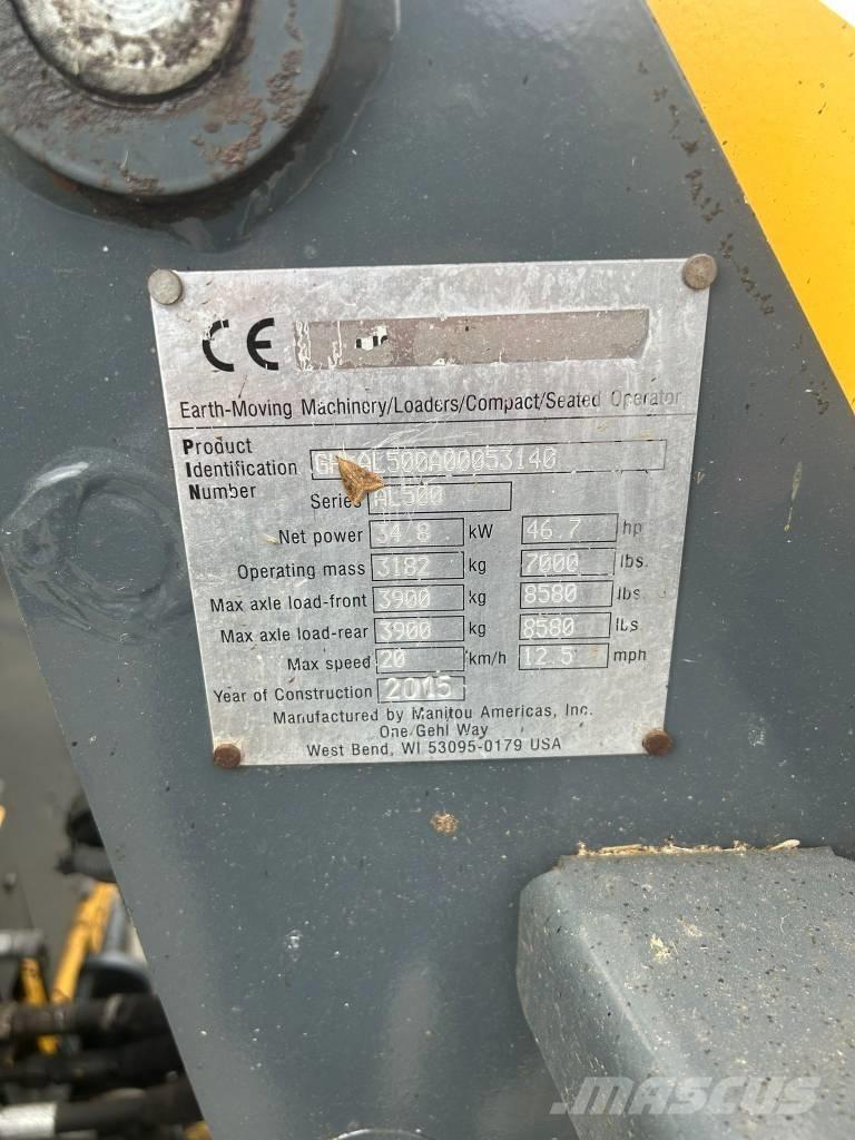 Mustang AL 506 Cab Chargeuse multifonction