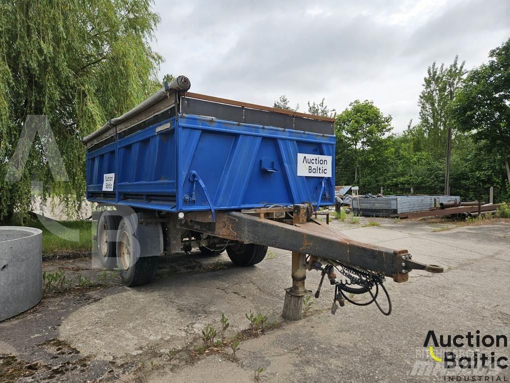 Meiller MZDA 18/2 Semi remorque à rideaux coulissants (PLSC)