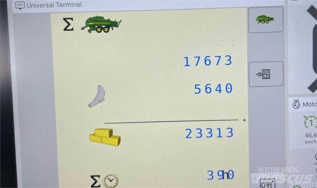 John Deere L624 Presse cubique