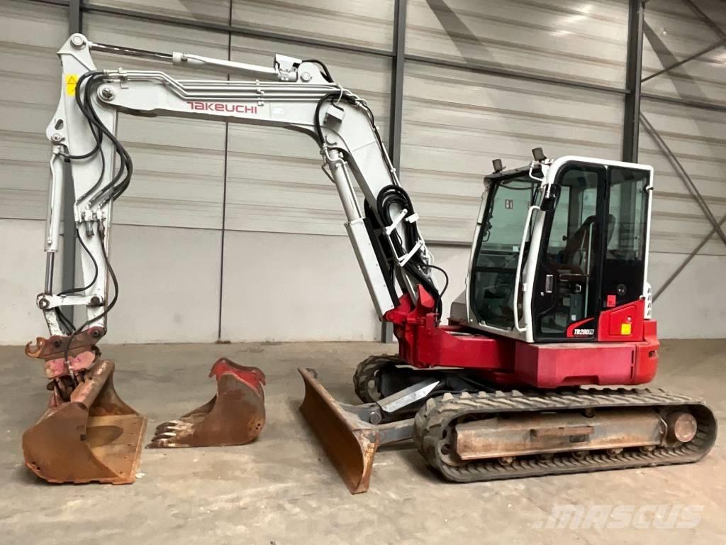 Takeuchi TB 280 FR Mini pelle 7t-12t