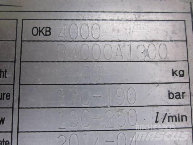  OK TECH OKB 4000 Marteau hydraulique