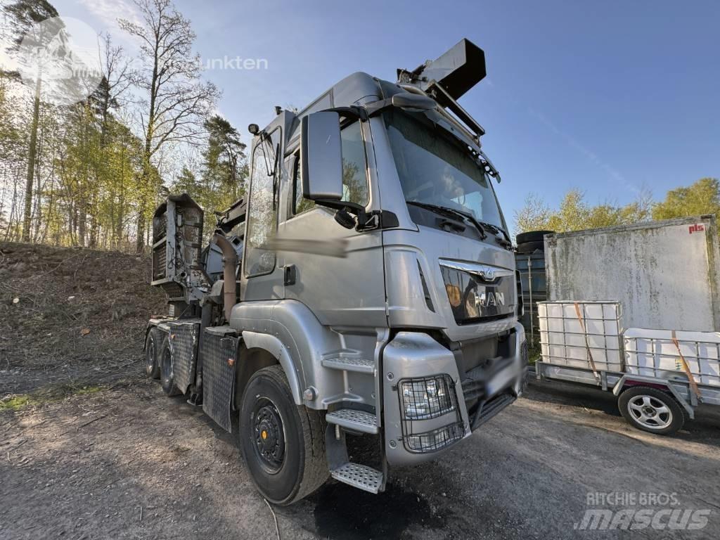 MAN TGS 28.480 Camion pour copeaux de bois