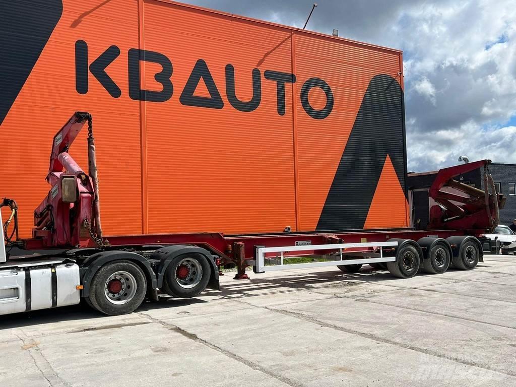 Hammar 195 S Semi remorque porte container