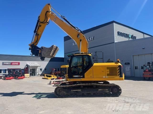 JCB Bandgrävare 220X Pelle sur chenilles