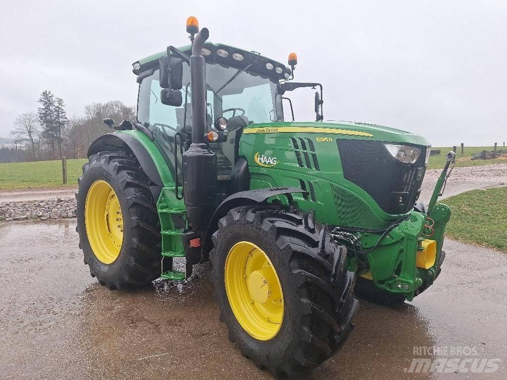 John Deere 6195R Tracteur