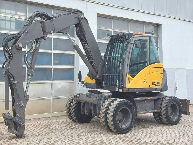 Mecalac 714 MW Pelle sur pneus