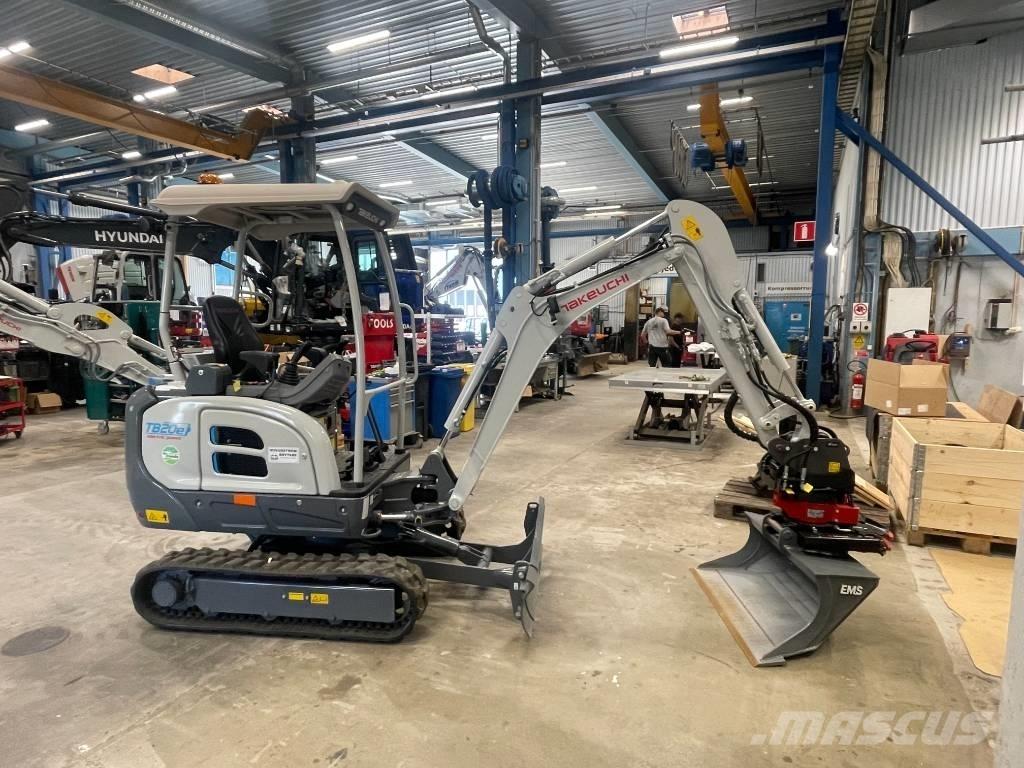 Takeuchi TB 20 E Mini pelle < 7t