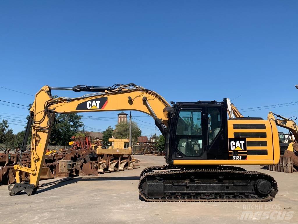 CAT 318F Pelle sur chenilles