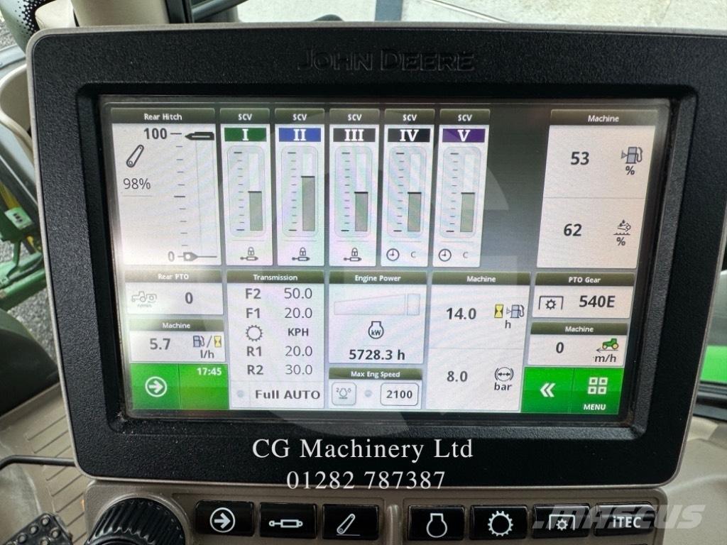 John Deere 6195 R Tracteur