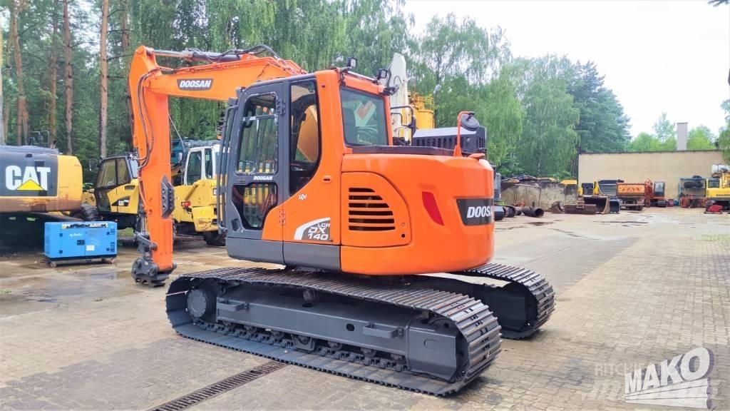 Doosan DX 140 LCR Pelle sur chenilles