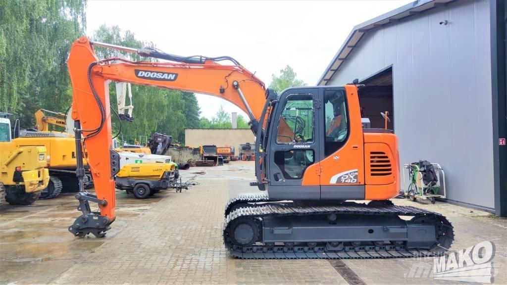 Doosan DX 140 LCR Pelle sur chenilles