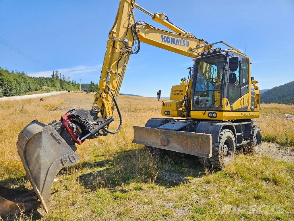 Komatsu PW 148-11 Pelle sur pneus