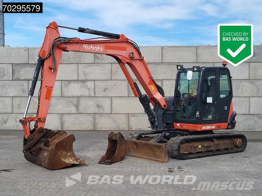 Kubota KX080-4a Mini pelle < 7t