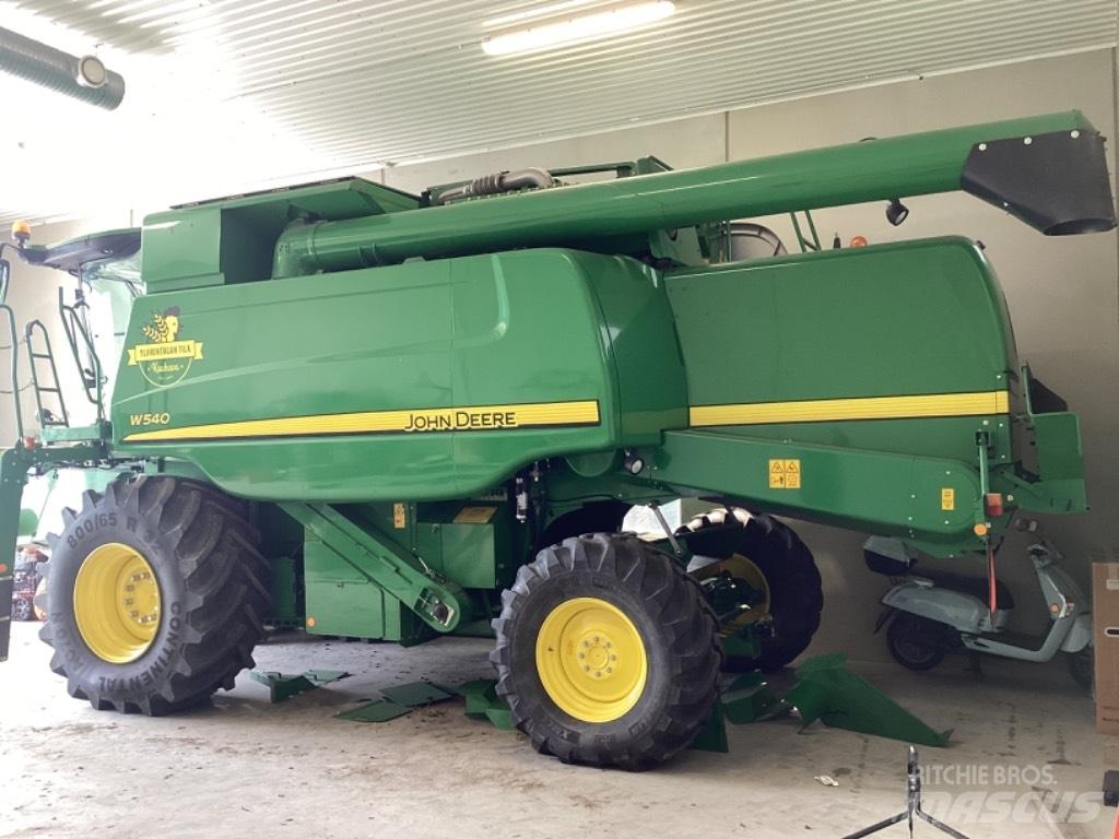 John Deere W540+618R Moissonneuse batteuse