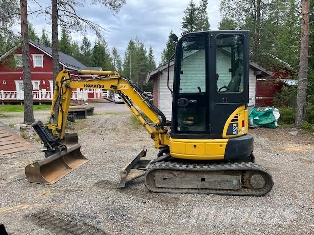 Komatsu PC26MR-3 Mini pelle < 7t